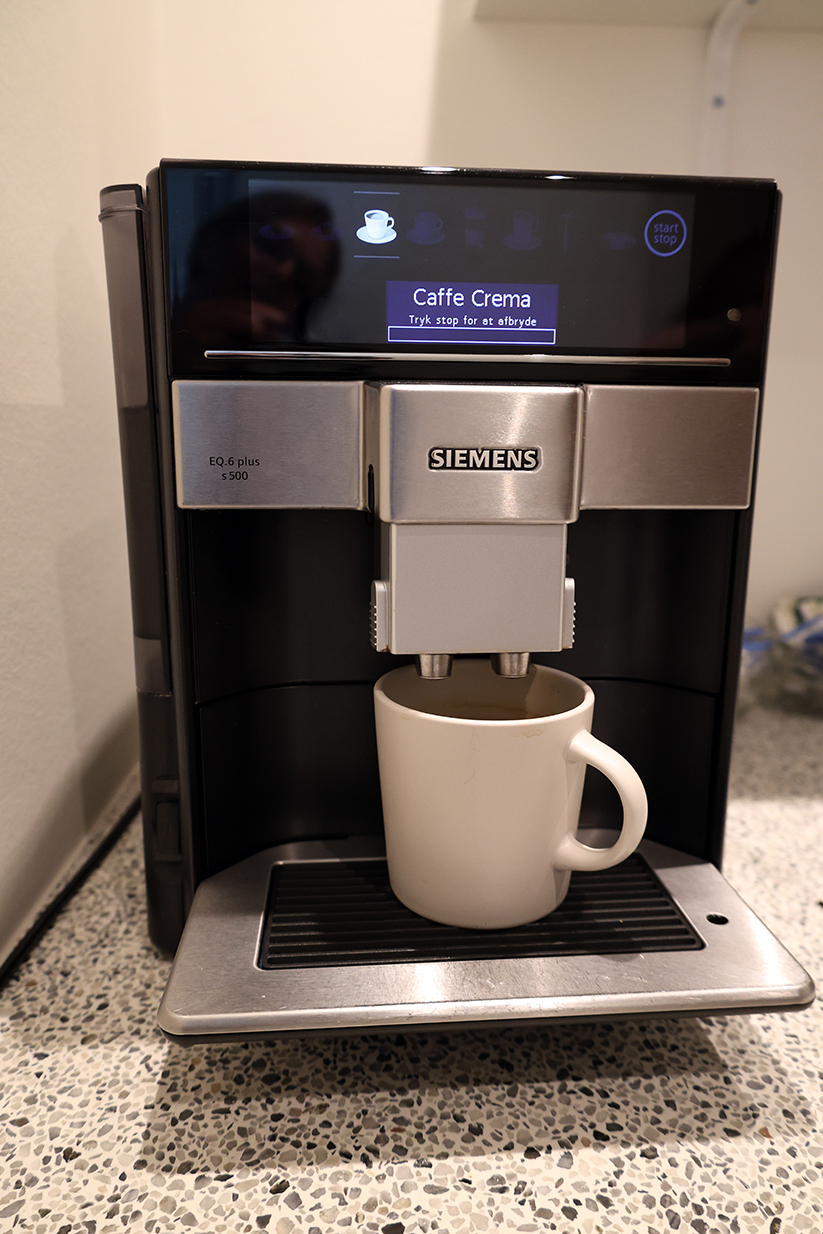 kaffe i kontorfællesskabet